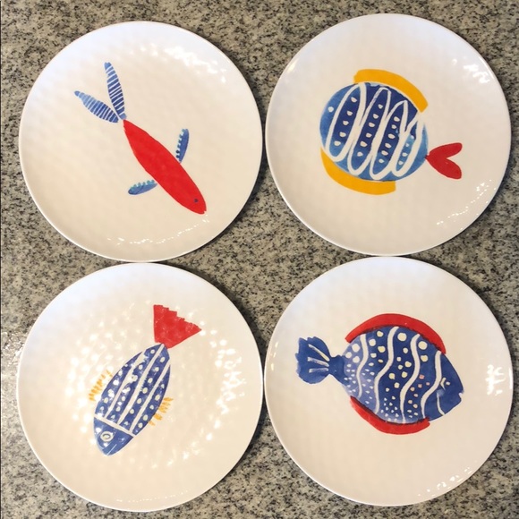 Crate & Barrel melamine bowls and plates - Picture 2 of 4